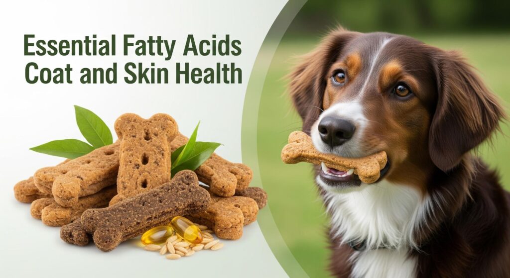 Role of Essential Fatty Acids in Dog Treats for Coat and Skin Health